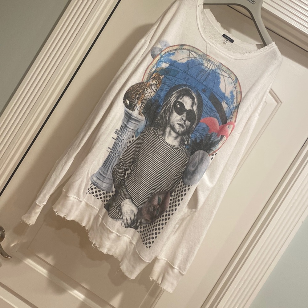 R13 oversize long shirt
